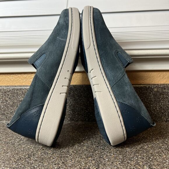 Dansko Women's EU 40 US 9.5 Blue Suede Slip On Comfort Casual Arch Support Shoes - Picture 6 of 11